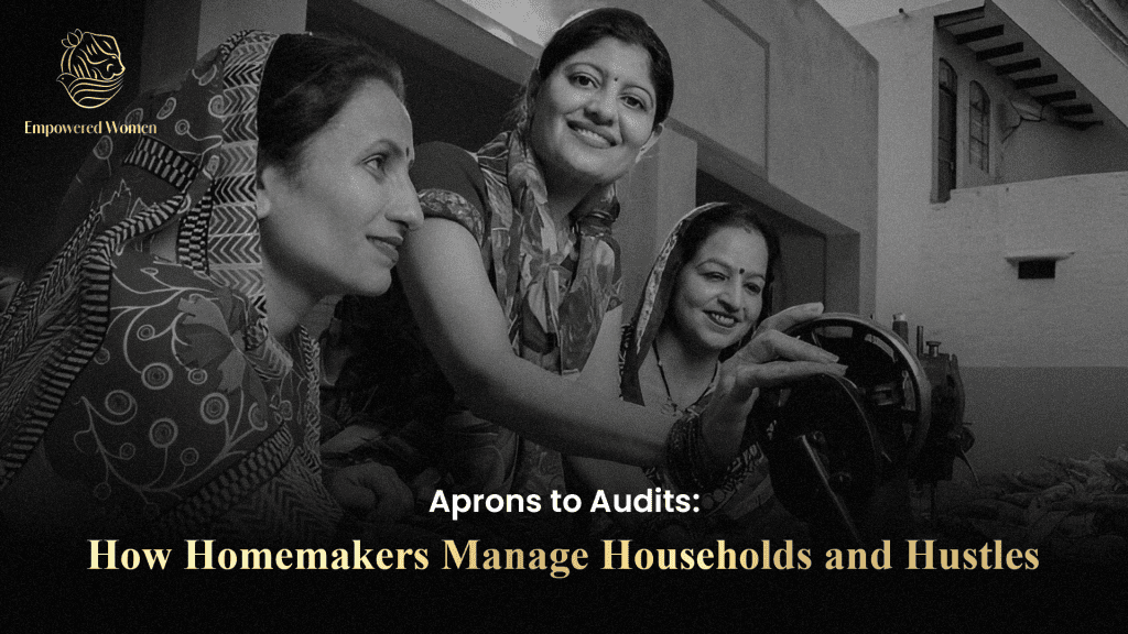 how homemakers manage households and hustles