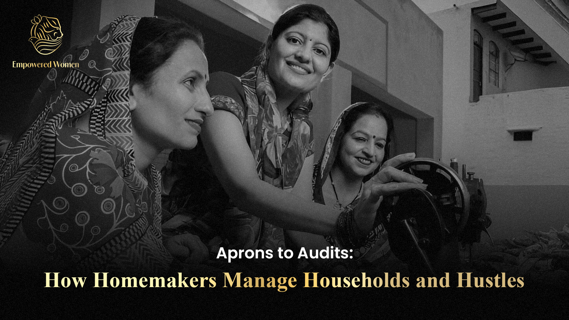 how homemakers manage households and hustles